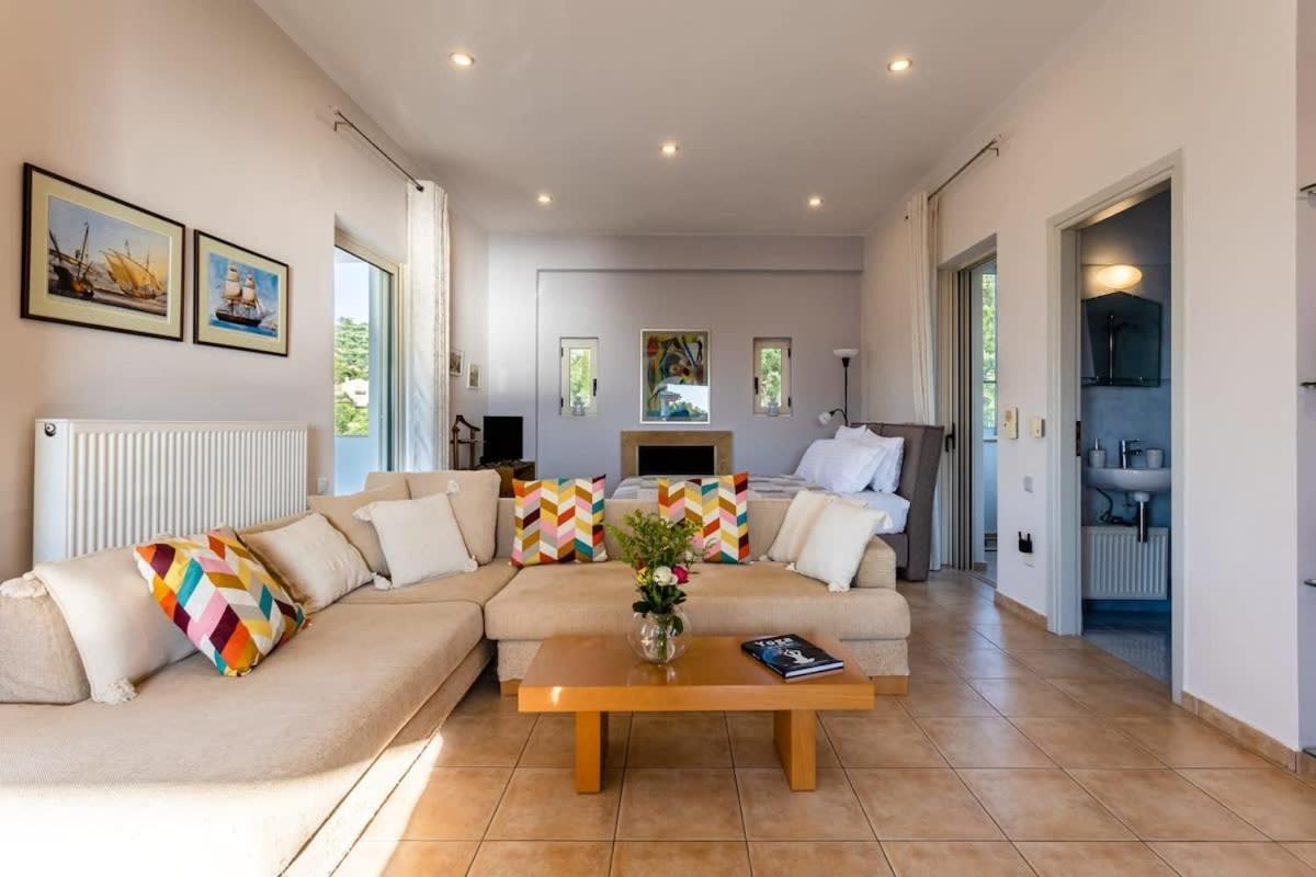 Kitries Summer Getaway - Eden Comfy Suite Kitriaí 외부 사진